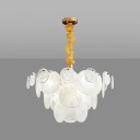 Loft Industry Modern - Shine Discs Chandelier V2